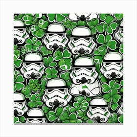 storm troupers pattern Canvas Print