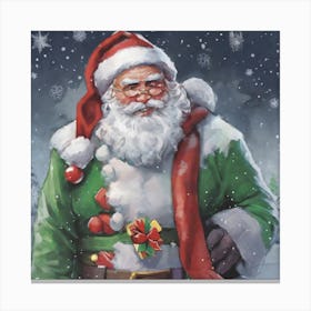 Santa Claus 3 Canvas Print