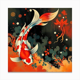 Koi Fish 78 Canvas Print