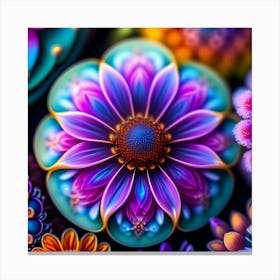 Colorful Flowers Canvas Print