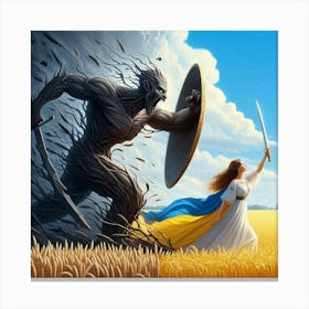 Ukraine Canvas Print