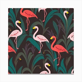 Flamingos 2 Canvas Print