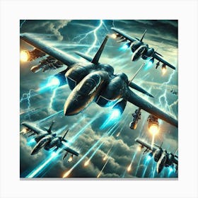 Sky Harriers Capabilities Stratospheric Sovereigns Canvas Print