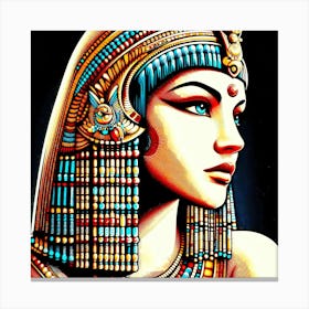 Cleopatra Portrait Artwork 76 Canvas Print