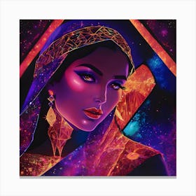 Ethereal Woman Canvas Print