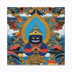 Tibetan Buddha Canvas Print
