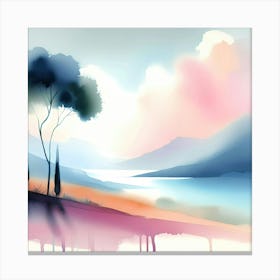 Landscape Painting 83 Canvas Print