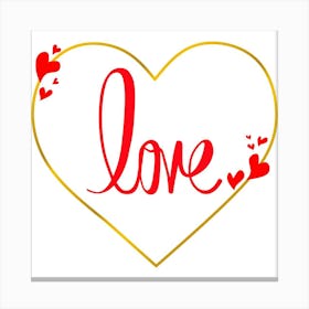 Love Heart 1 Canvas Print