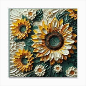 Sunflowers 1 Canvas Print