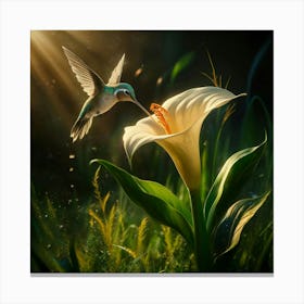 Hummingbird Canvas Print