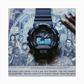 G-Shock Watch 7 Canvas Print