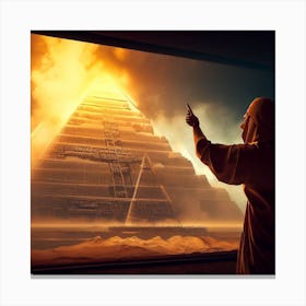 Pyramid Of Giza 1 Canvas Print