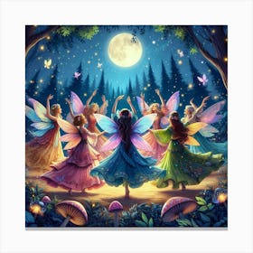 Fairy Dance Canvas Print