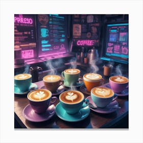 Coffee Shop 6 Canvas Print