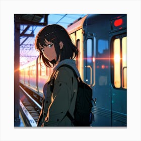 Default The Day We Caught The Train Eturelana Art Print 0 Canvas Print