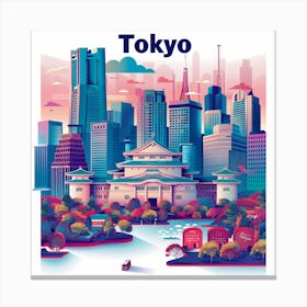 Tokyo Canvas Print