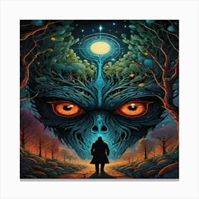 Phantom Of The Forest Canvas Print