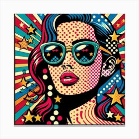 Pop Girl Canvas Print