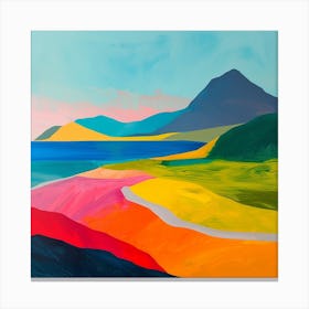 Abstract Travel Collection Saint Kitts And Nevis 4 Canvas Print