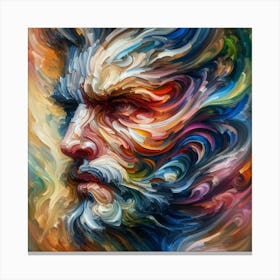 Abstract Painting Canvas Print