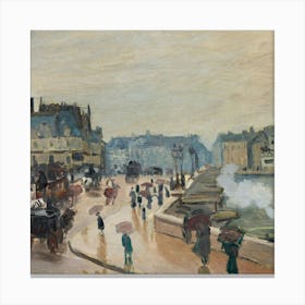 Paris By Claude Monet 1 Canvas Print