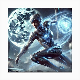 A Stunning Sci Fi Scene Featuring High Commander S Canvas Print