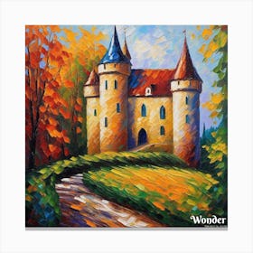 Castle magic Canvas Print