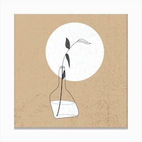 Moon Water Canvas Print