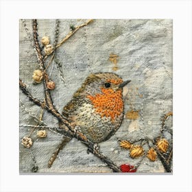 Robin 4 Canvas Print