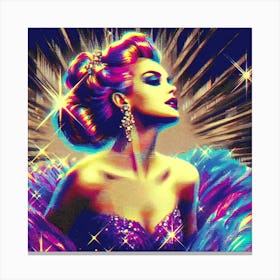 Portrait Artwork 154 Canvas Print