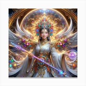 Chinese Goddess Canvas Print