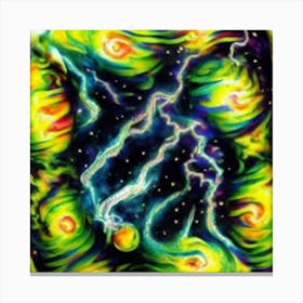 Lightning Bolts Canvas Print