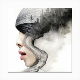 Smokey Head Canvas Print