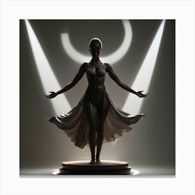 Dancer In The Spotlight Canvas Print