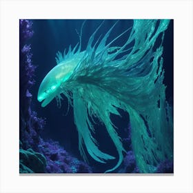 Sea Creature Canvas Print