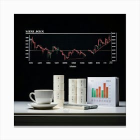 A Professional Business Setting Coming To Life Through A Definitive Graph The Subject Itself Is A C (1) 2 Canvas Print