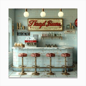 Tavern Bar Canvas Print