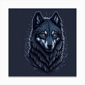 Grey Wolf Canvas Print