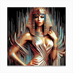 Cleopatra Portrait Artwork 140 Canvas Print