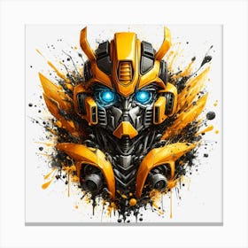 Transformers Bumblebee Canvas Print