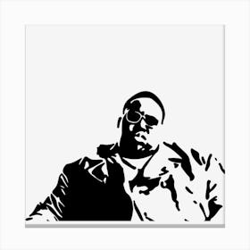 old school rapper Canvas Print