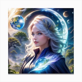 Earth Goddess Canvas Print