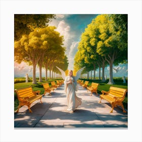 Heavenly Park Canvas Print