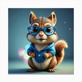 Chipmunk 37 Canvas Print