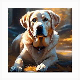 Golden Retriever Canvas Print