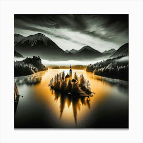 Lake Bled 2 Canvas Print