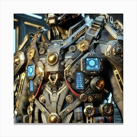 Sunfire Commander Tactical Gear Converted Canvas Print