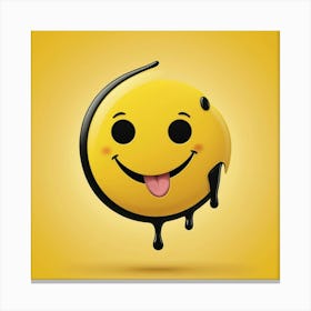 Smiley Face Canvas Print