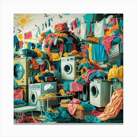 Laundry Room Canvas Print