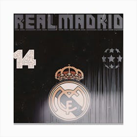 Real Madrid Canvas Print